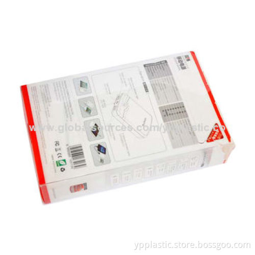 Power Bank Packaging Box with Blister Inner Tray, 100% Recyclable Material, Customized Welcomed